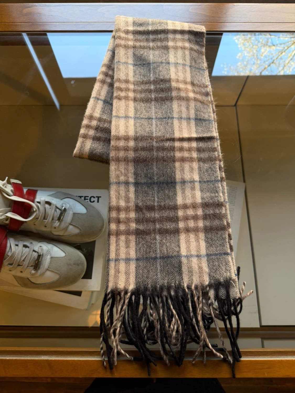 에린 몬타니 캐시미어/울 머플러  상품이미지4