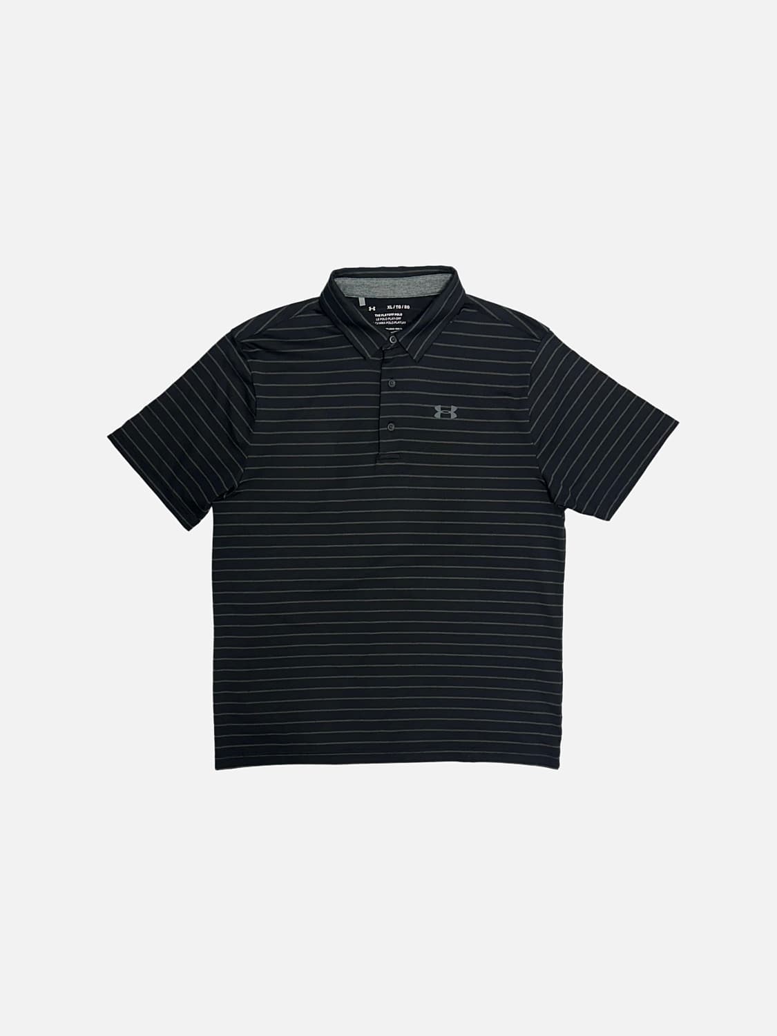 언더아머 스트라이프 반팔 카라티 피케셔츠 pk티 상품이미지1