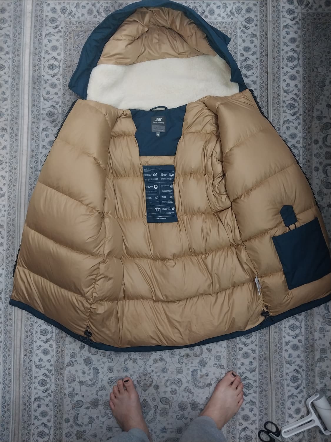 뉴발란스 카메라맨 패딩 95 상품이미지2