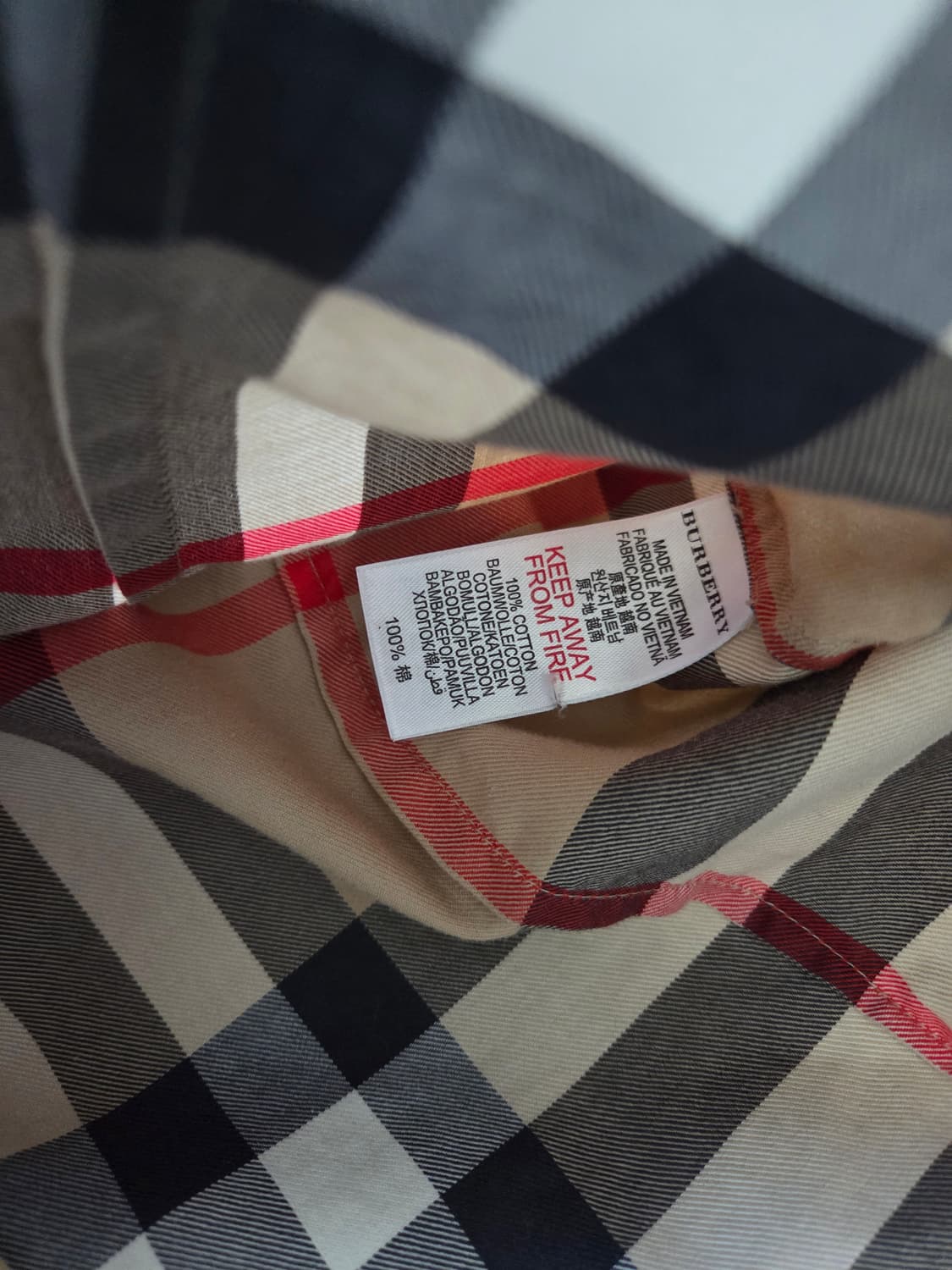 버버리키즈 10y 여아셔츠 상품이미지5