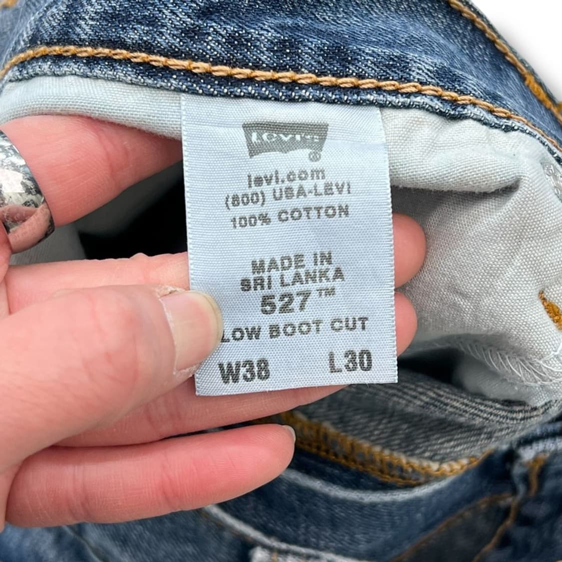리바이스 527 데님팬츠 r2177 상품이미지6