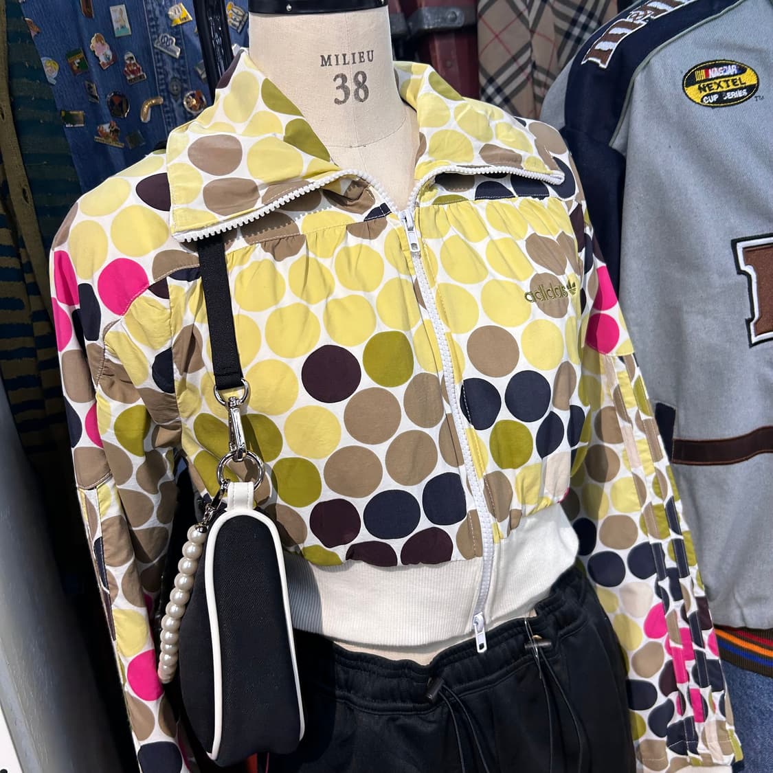 Adidas Yellow Dot Crop Jersey 상품이미지1
