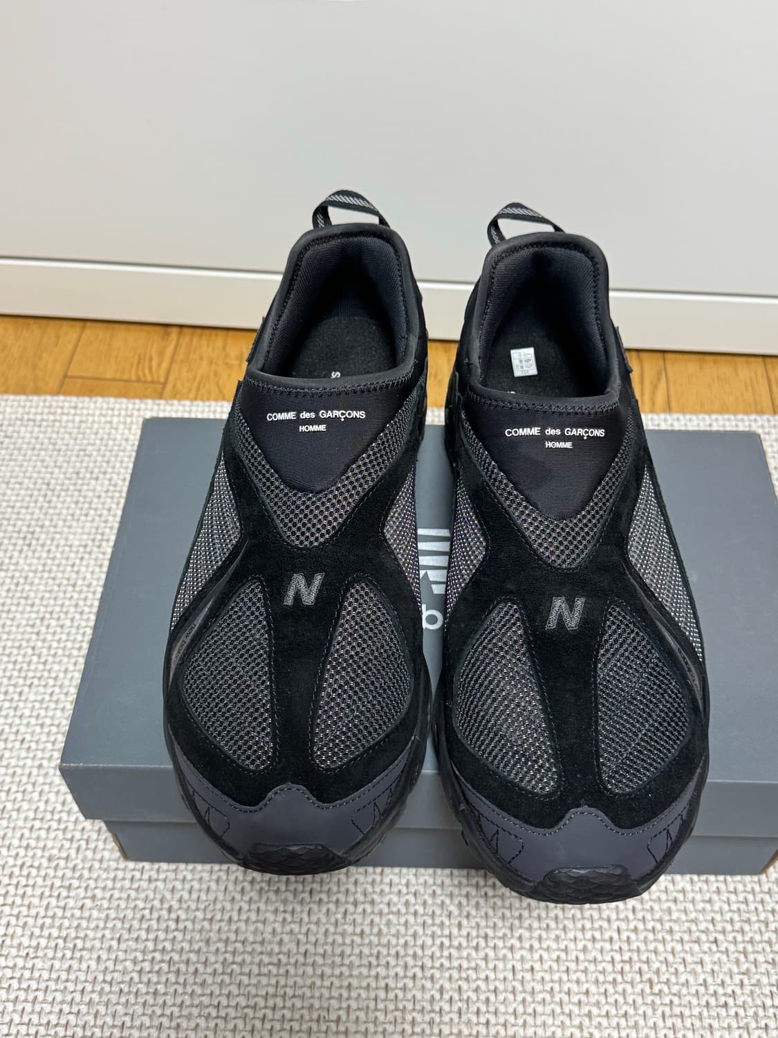 [290]뉴발란스X꼼데가르송 옴므 ML610S 블랙 상품이미지2