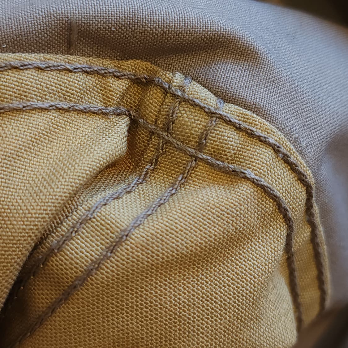 필슨 헌팅자켓 논왁싱 헤비 캔버스 매키노 울 카라 헌팅 자켓 L 상품이미지9