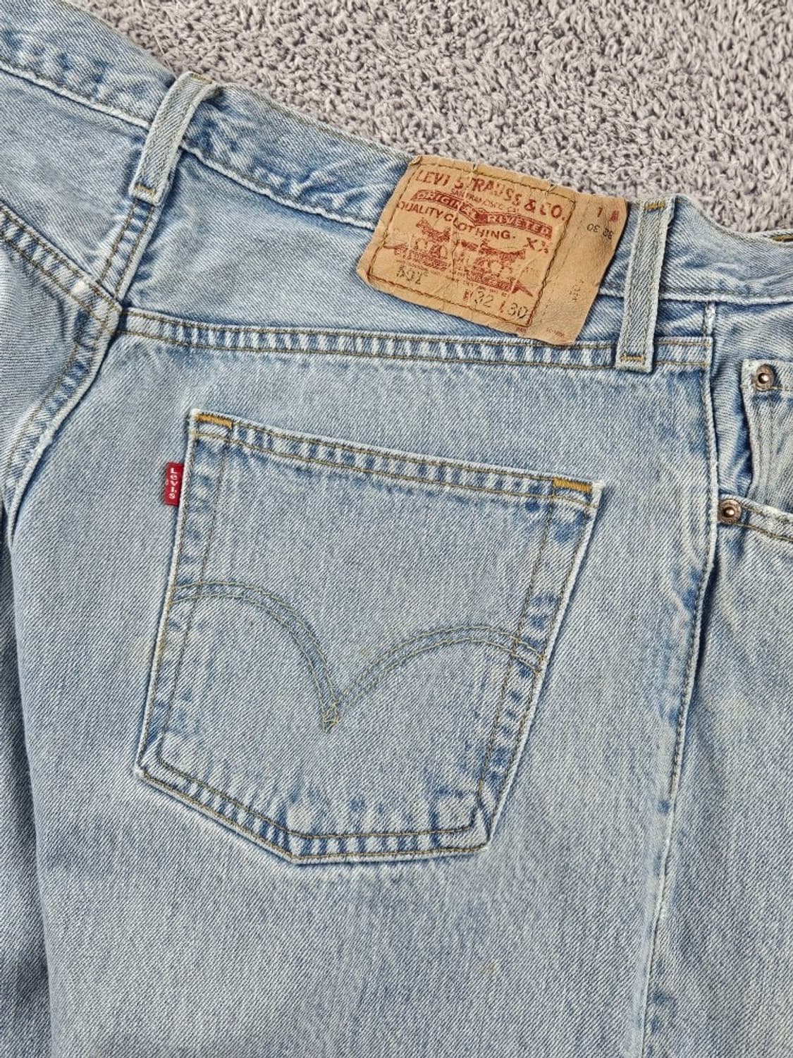 리바이스 501 라이트 데님 진 팬츠 ( 32X30 ) / 10863 상품이미지8