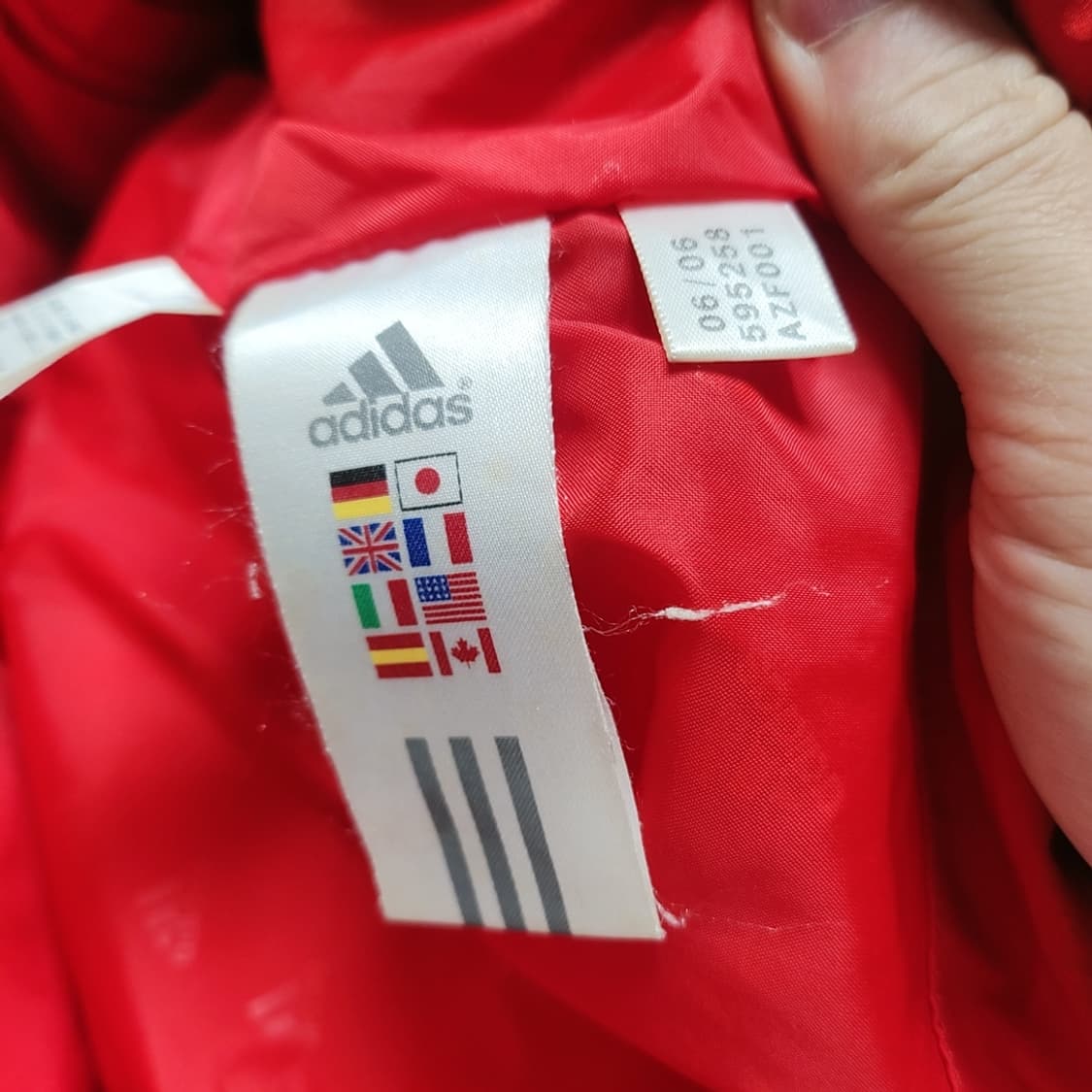 [M] 아디다스 패딩 조끼 상품이미지4