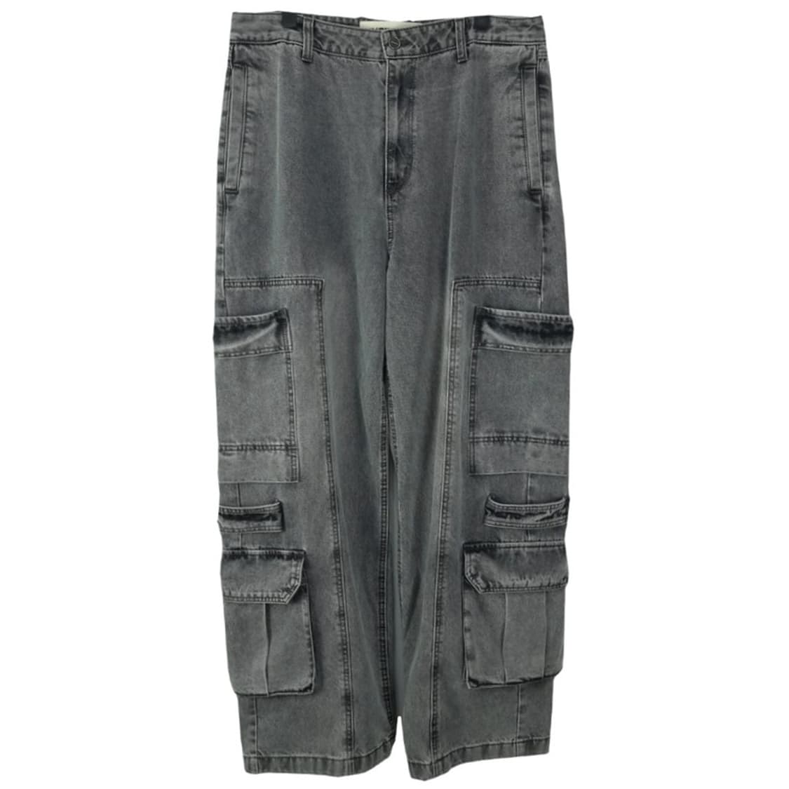 [인사일런스] 24S/S 멀티 포켓 와이드 카고 데님 팬츠 M19218 상품이미지2