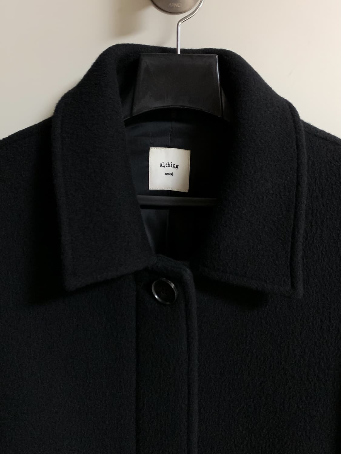 AL,THING) 아보 코트 BLACK 상품이미지8