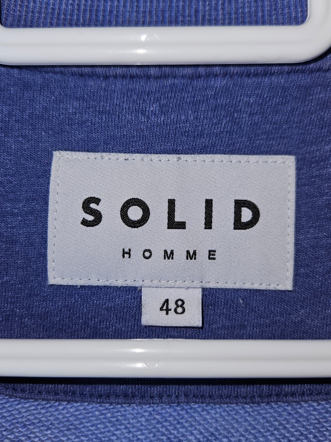 솔리드옴므 신형 가먼트다잉 워싱 맨투맨 티셔츠 테리 48 (100) 상품이미지4