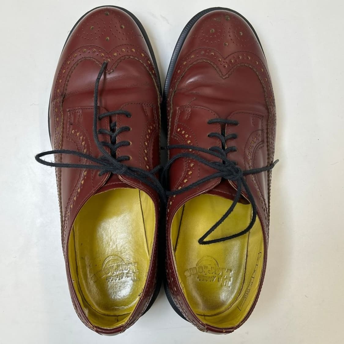 닥터마틴 3989 윙팁 버건디 UK 8 상품이미지5