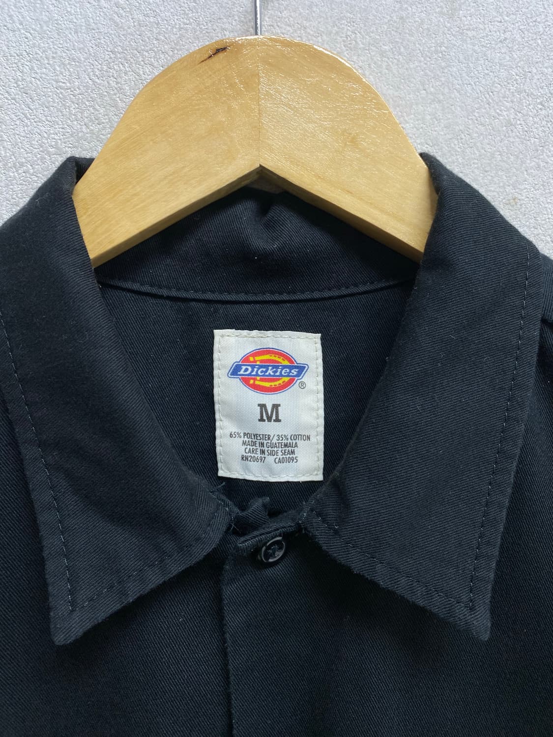 디키즈 투포켓 워크셔츠 블랙 M 상품이미지5