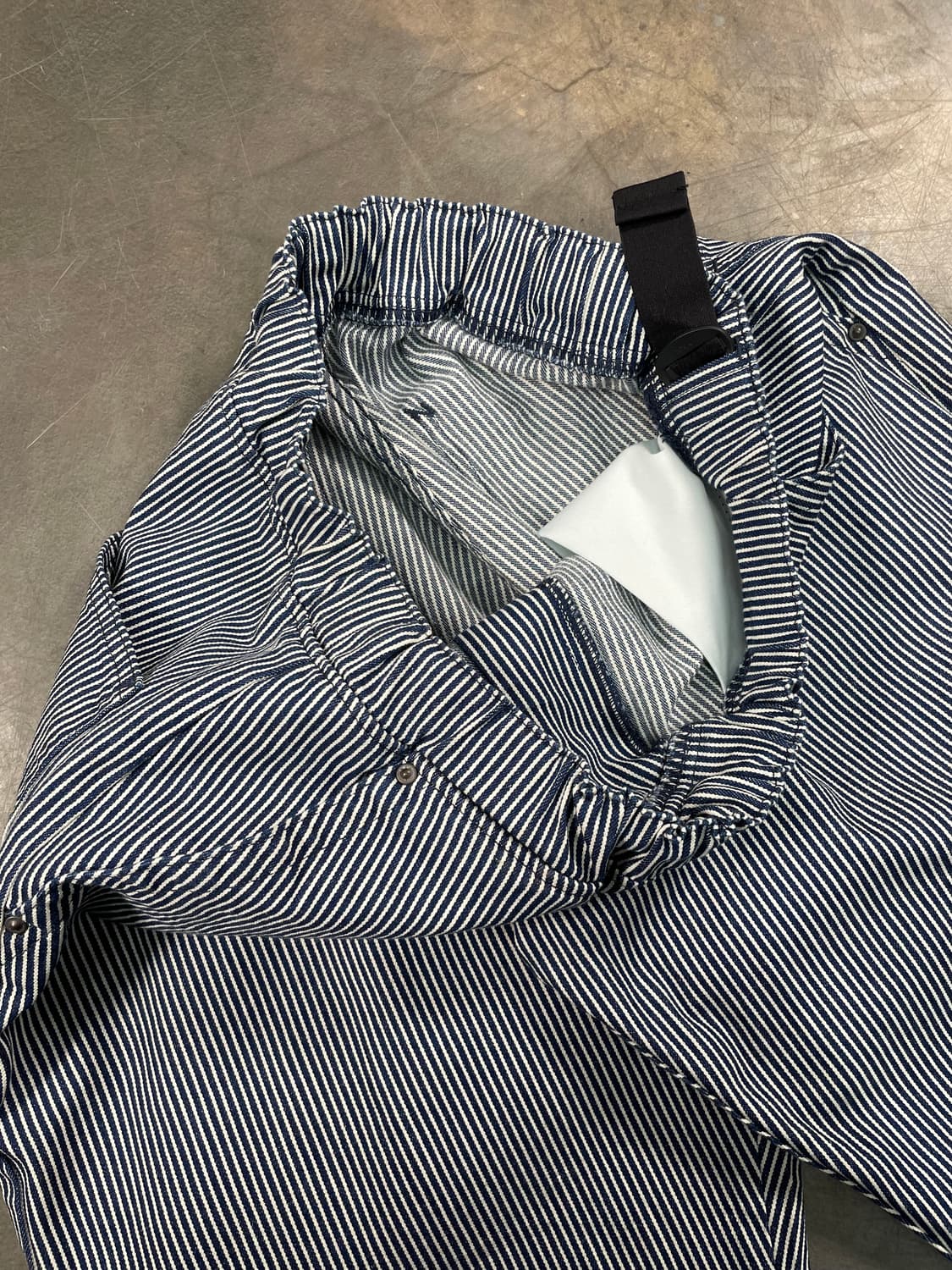 Lee 히코리 스트라이프 와이드 팬츠 상품이미지7