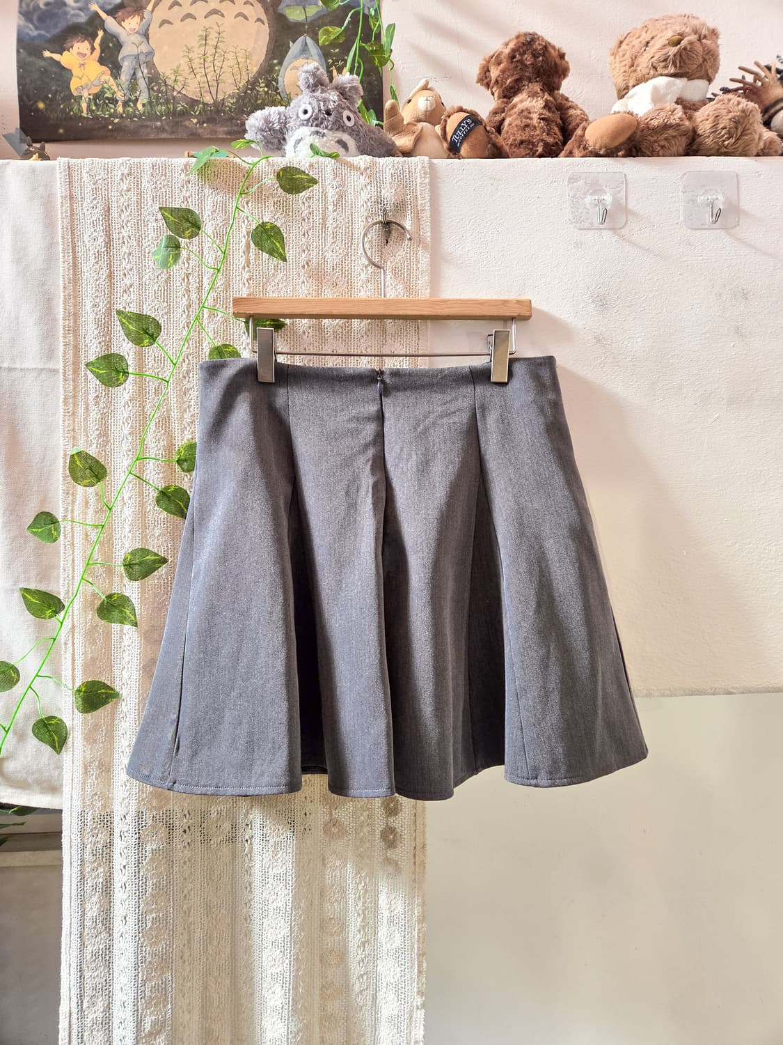 그레이 스커트 상품이미지3