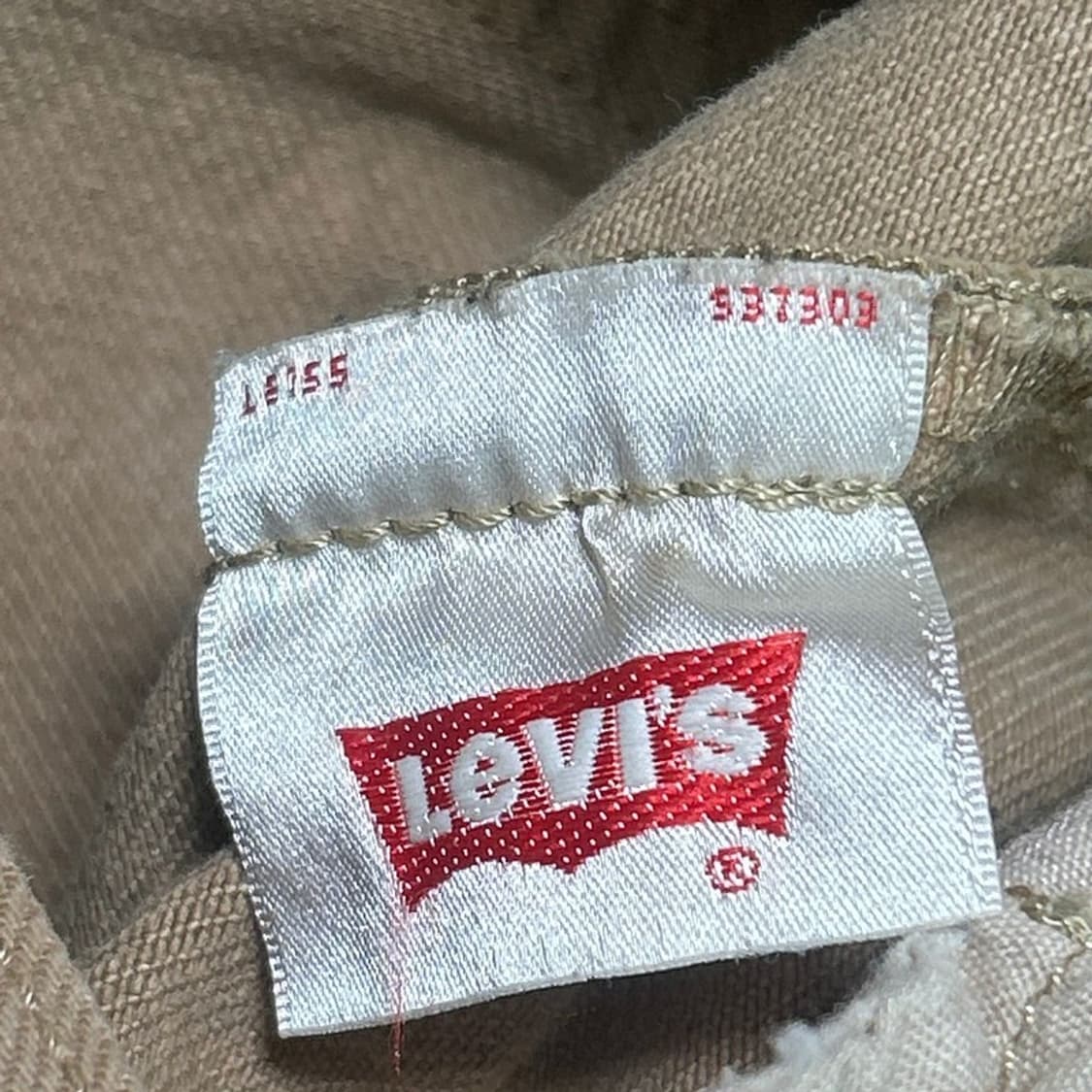 리바이스 501 베이지 버튼플라이 팬츠 2 상품이미지3