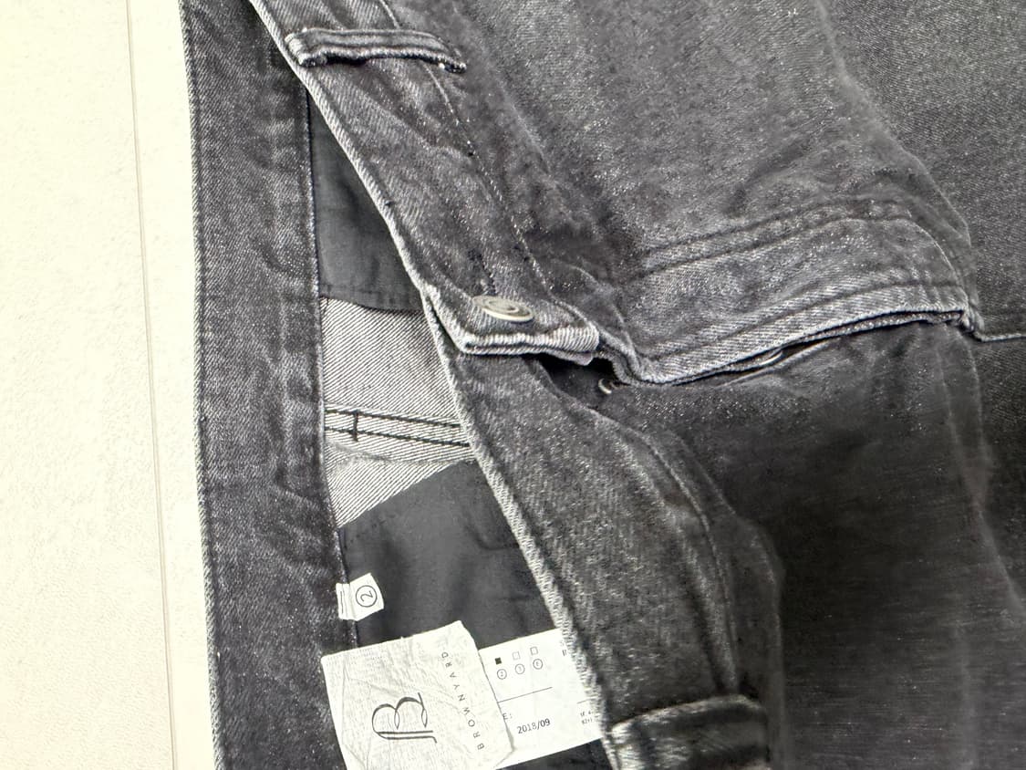 브라운야드 흑청바지 데님 상품이미지3