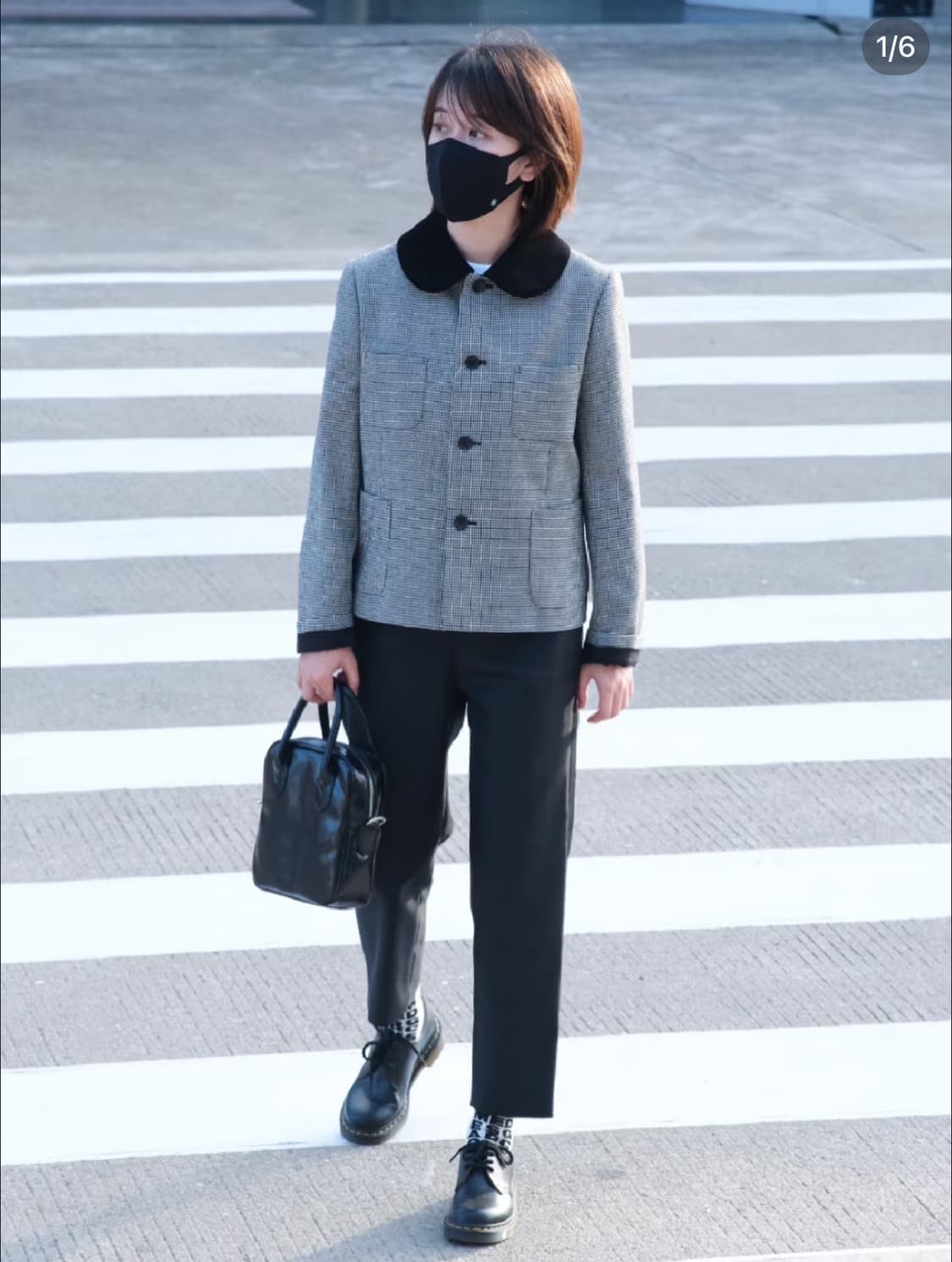 꼼데가르송 걸 울 자켓 M 상품이미지6