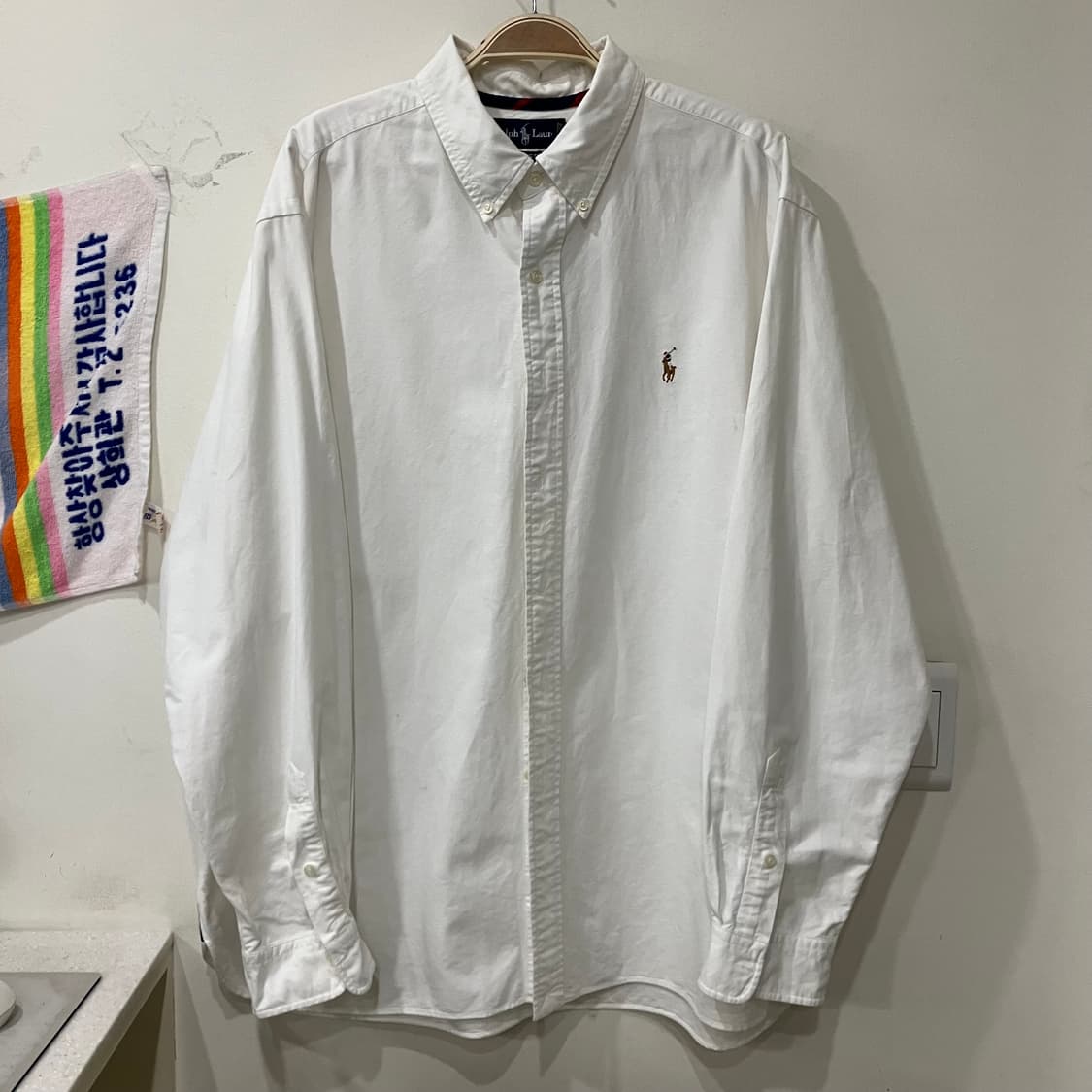 117 2XL 폴로 셔츠 화이트 상품이미지2