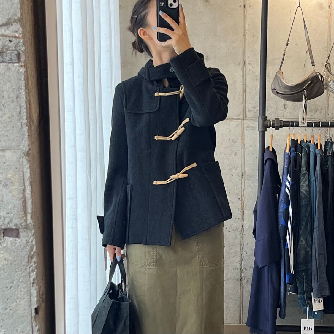 ZUCCA 더플 코트 그레이 상품이미지1