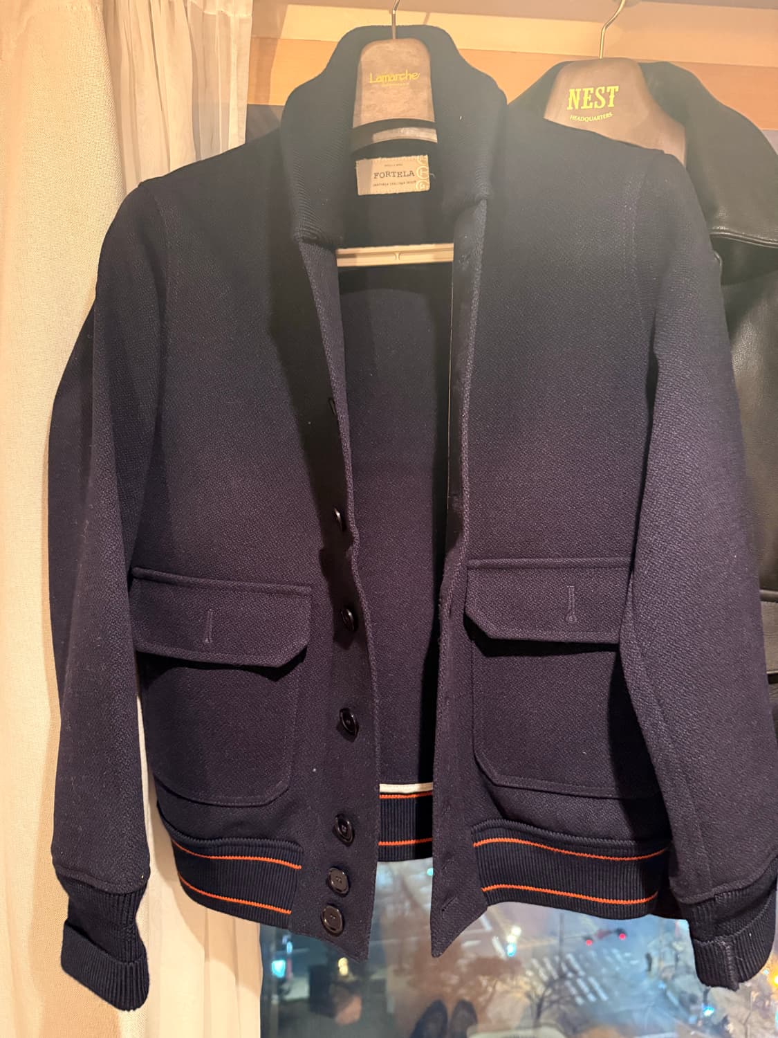 포르텔라 fortela 네이비 자켓 48사이즈 상품이미지1