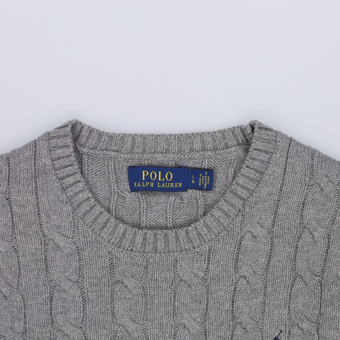 L 신형 폴로 랄프로렌 케이블 니트 스웨터 4202 상품이미지5