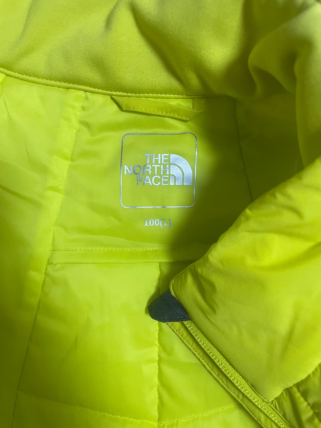 노스페이스 형광 경량조끼 100 상품이미지6