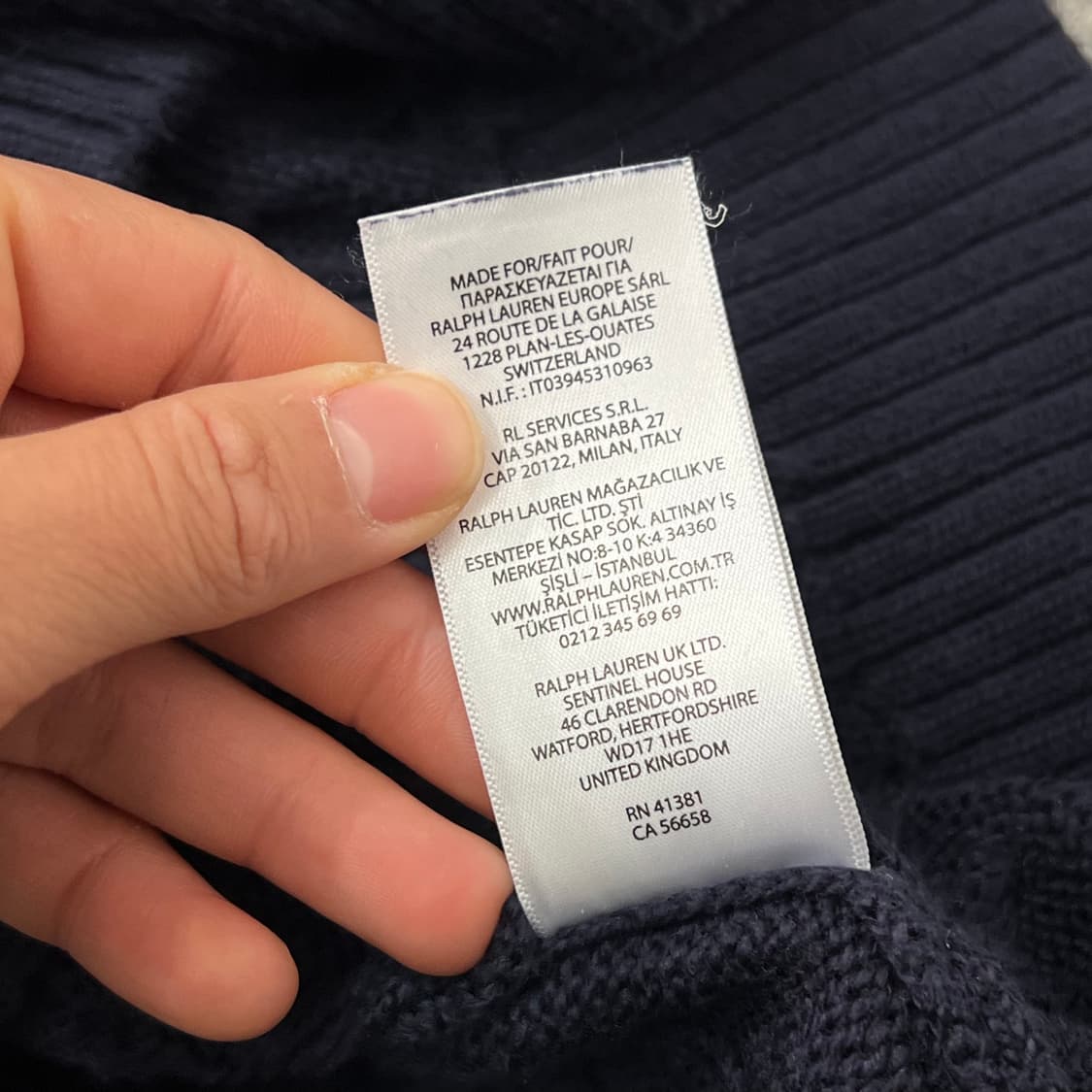 [100-105] 폴로 랄프로렌 신형 니트 상품이미지5