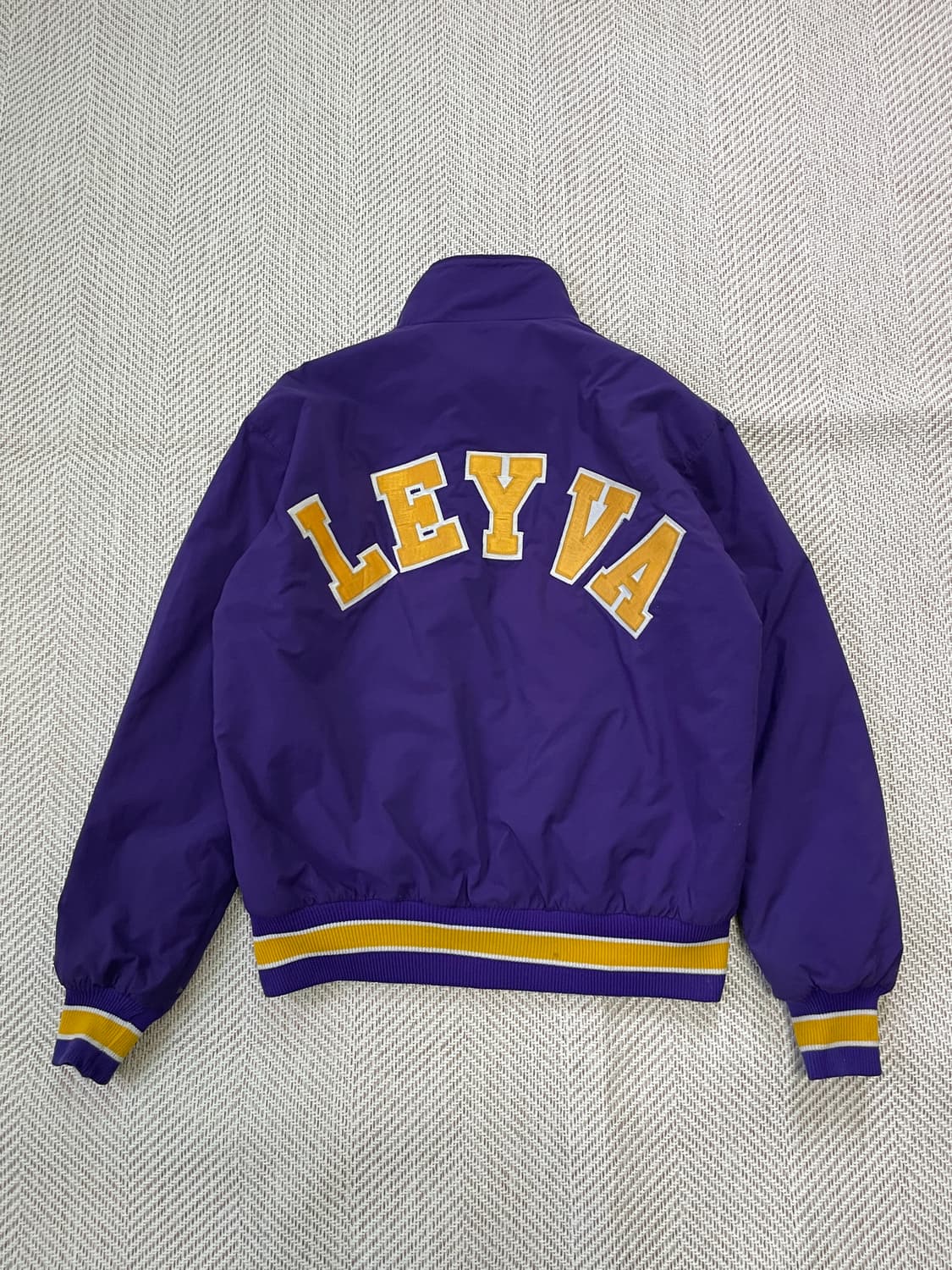 8~90s usa 디롱 talon지퍼 Leyva 불독팀 자켓 J03104 상품이미지8