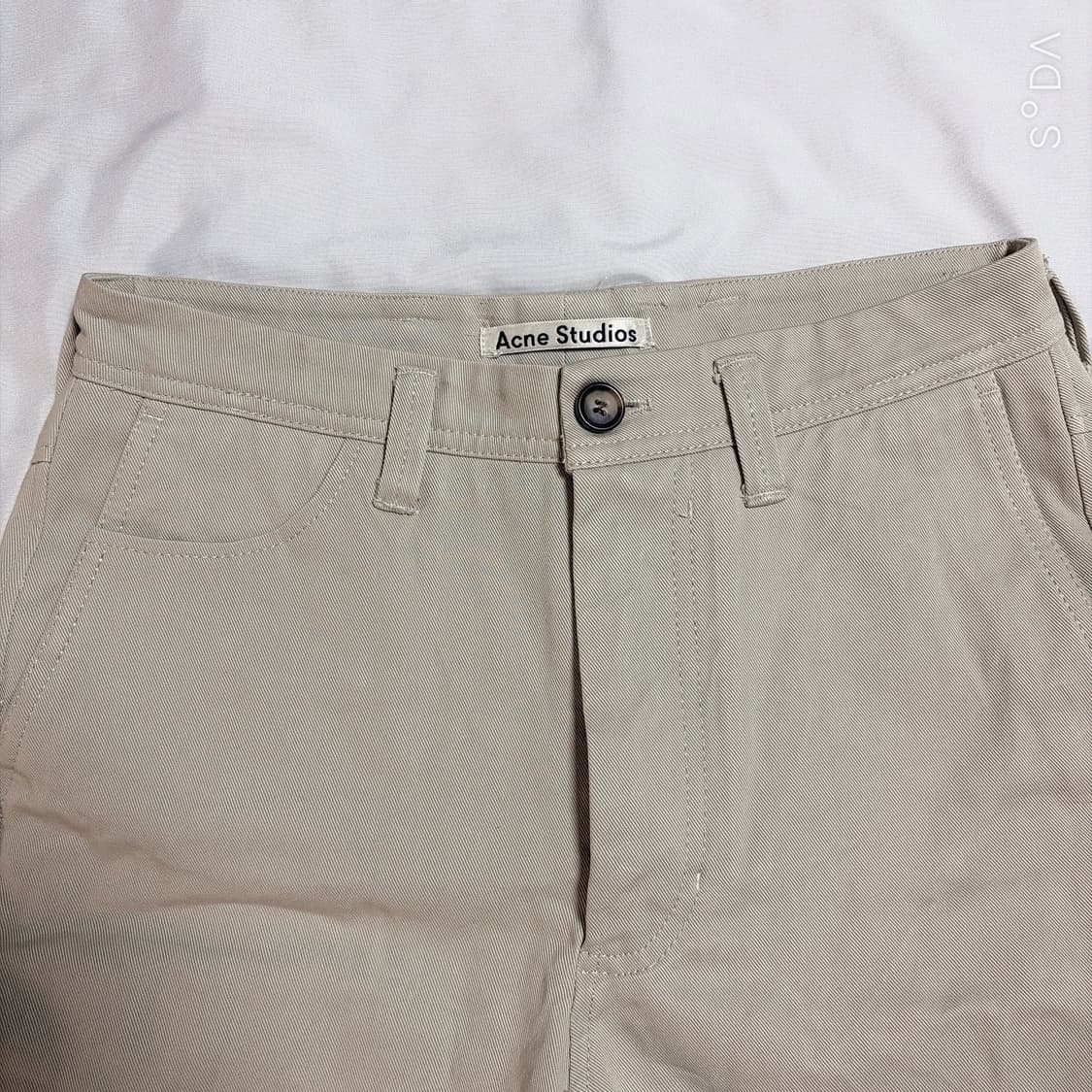 아크네 스튜디오 베이지 면팬츠 44 상품이미지3