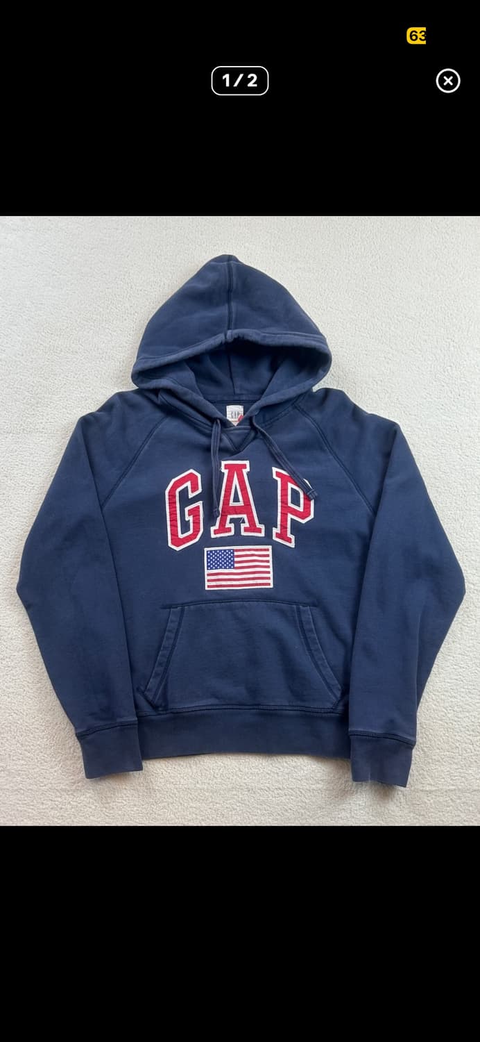 갭 성조기 후드티 상품이미지1