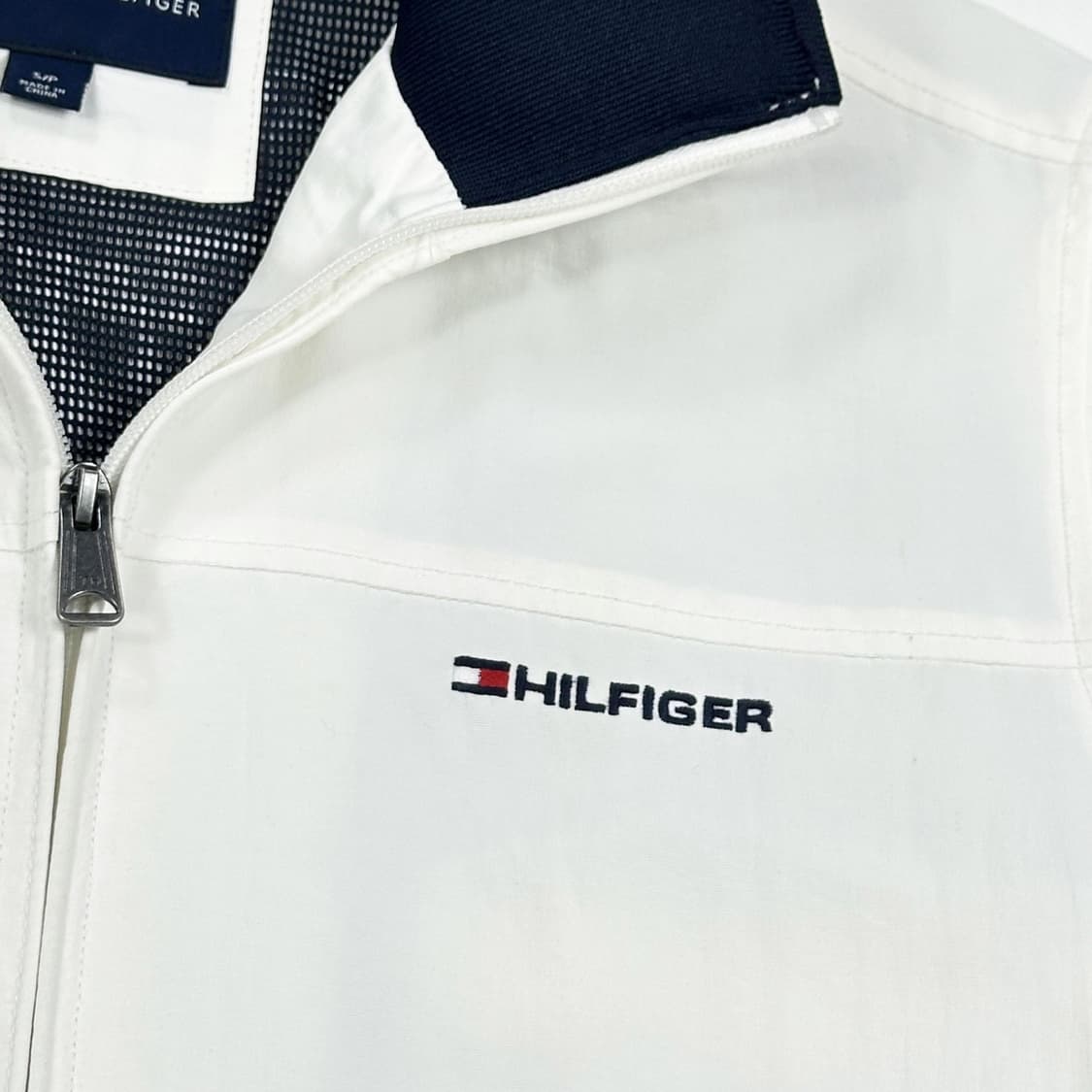 타미힐피거 플래그 화이트 블루종 자켓 (S) 상품이미지3