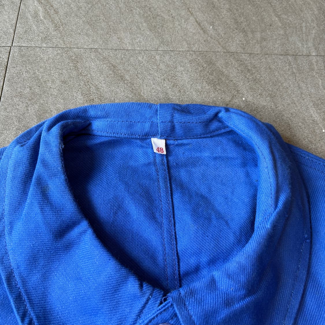 90년대 빈티지 프랑스 생산 프렌치 워크 자켓 상품이미지5