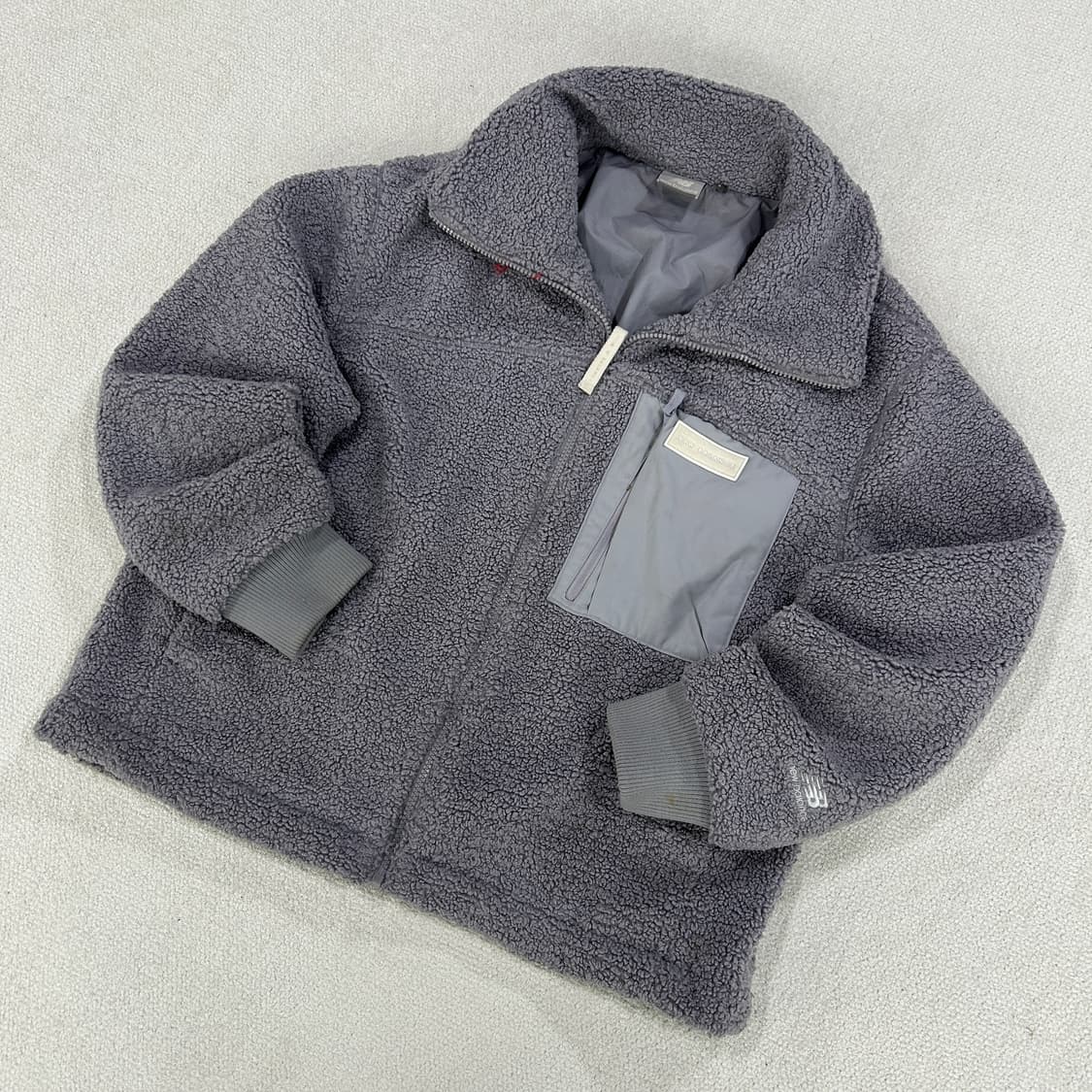 뉴발란스 플리스 자켓 그레이 m 상품이미지1