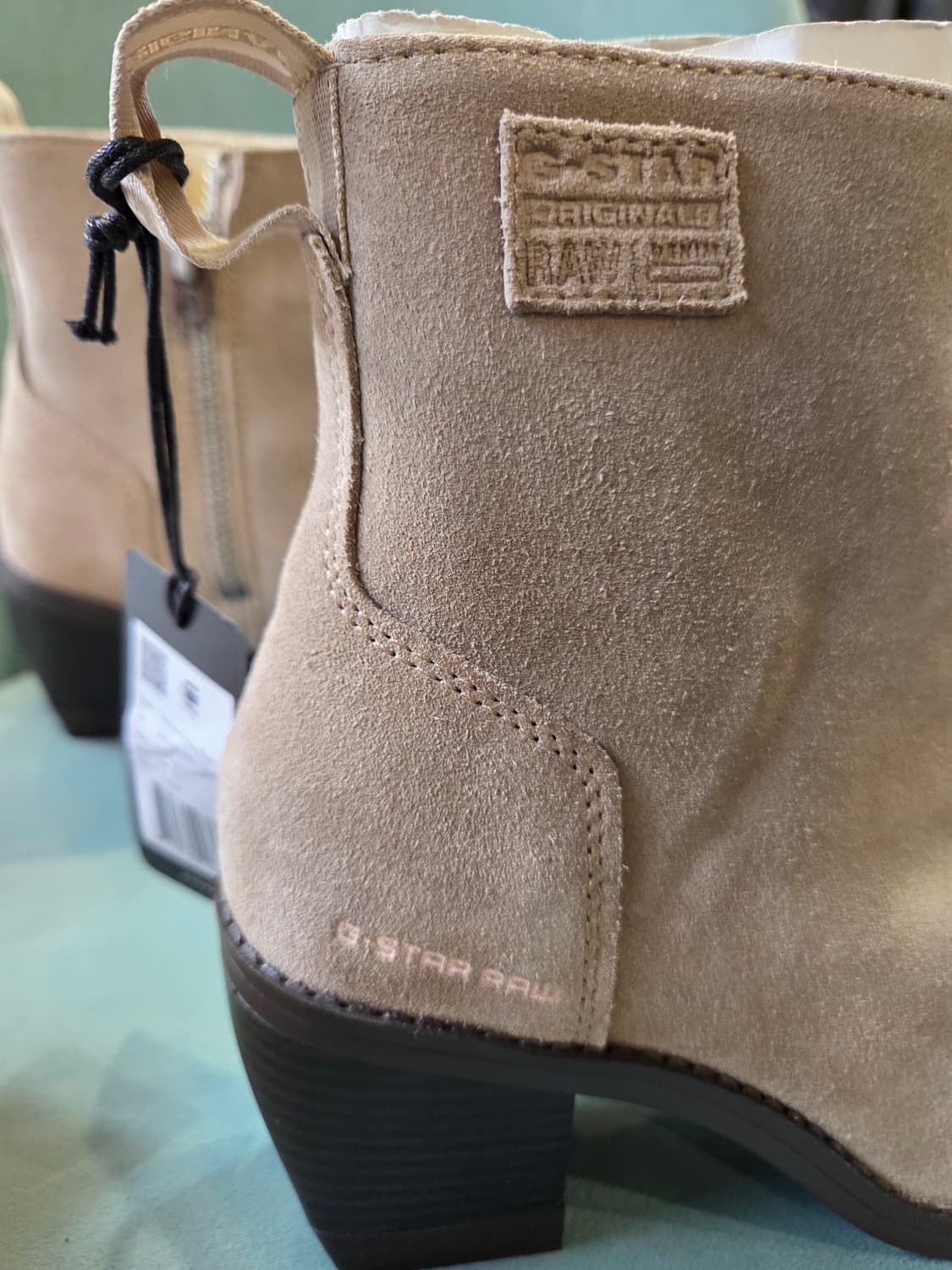 G-STAR 스웨이드 앵클 부츠 베이지(35/36/37/39) 상품이미지4