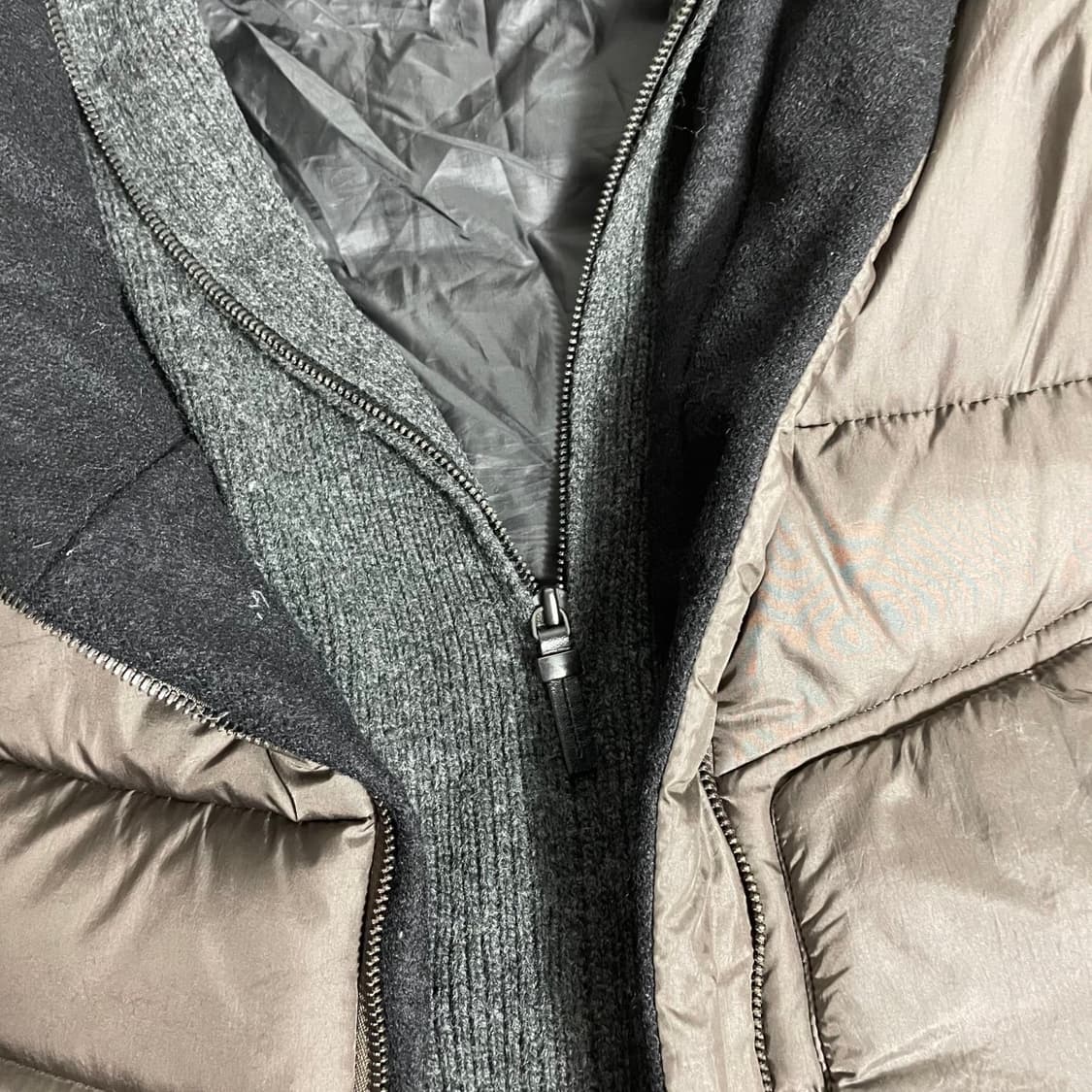 [82] 타임 양가죽 패딩 (새상품급,44-55추천) 상품이미지7