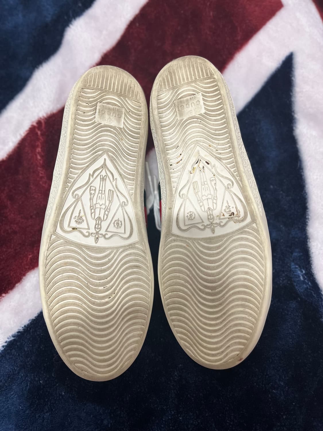 구찌 에이스 스네이크 자수 스니커즈:41(260~265) 상품이미지5