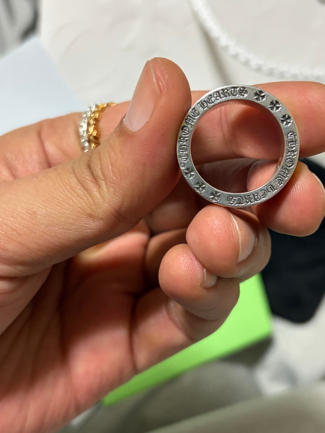 크롬하츠 미니플러스링 us9 상품이미지4