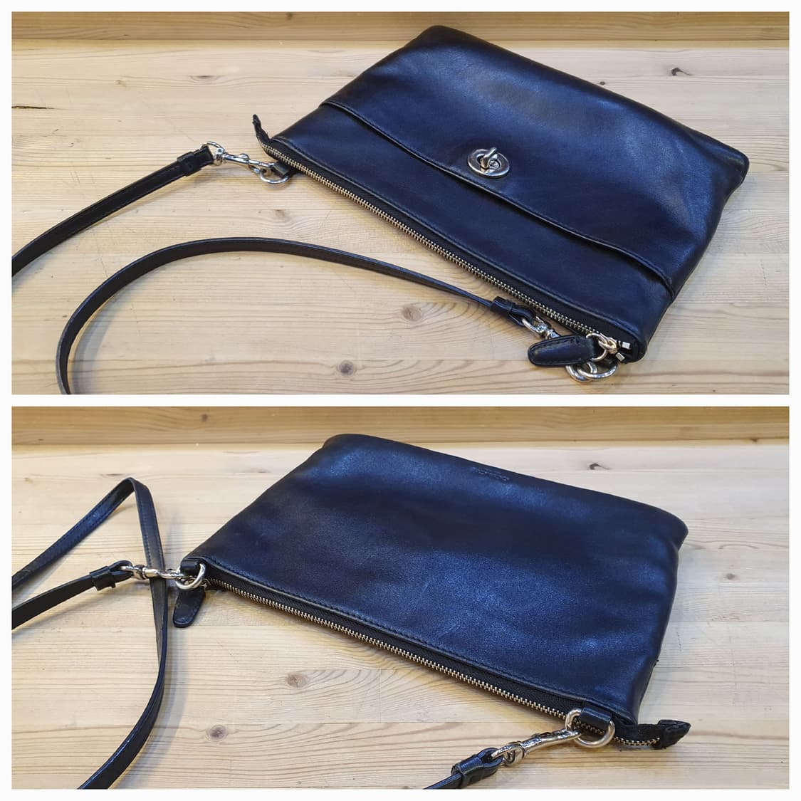 코치 클래식 레더 크로스백 상품이미지1