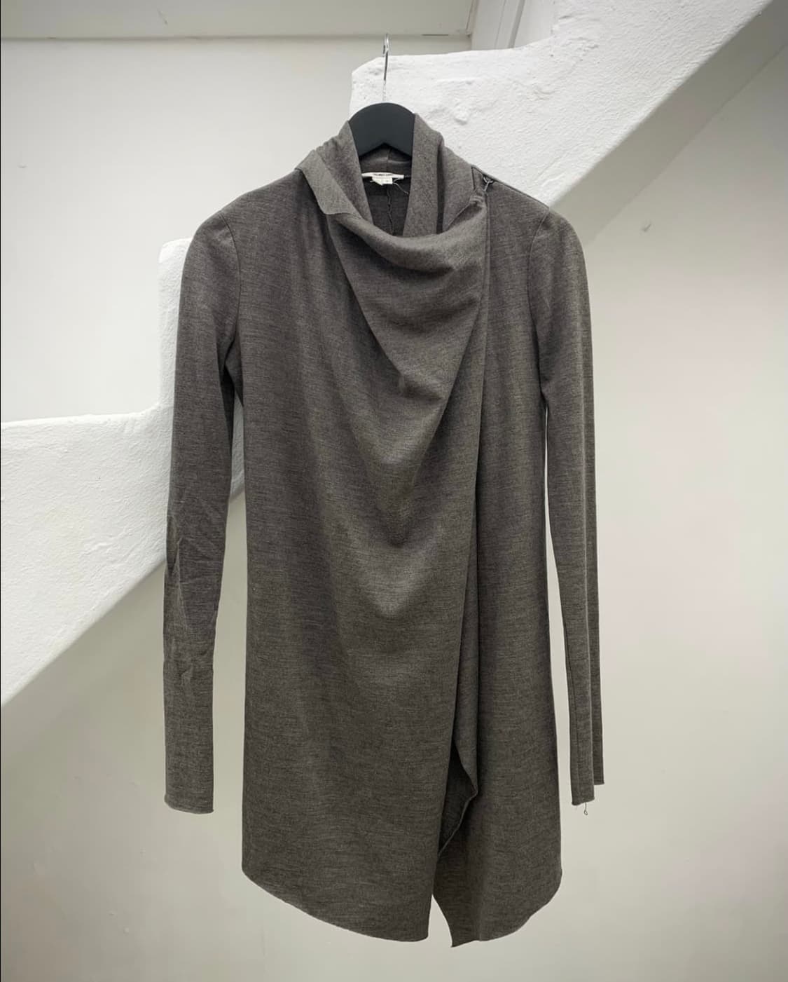 Helmut Lang draped wool cardigan 상품이미지6