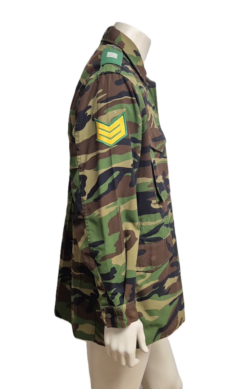 육군 구형 3사관학교 4학년 후기형 야전상의 전투복 상의 자켓 (L) 상품이미지3