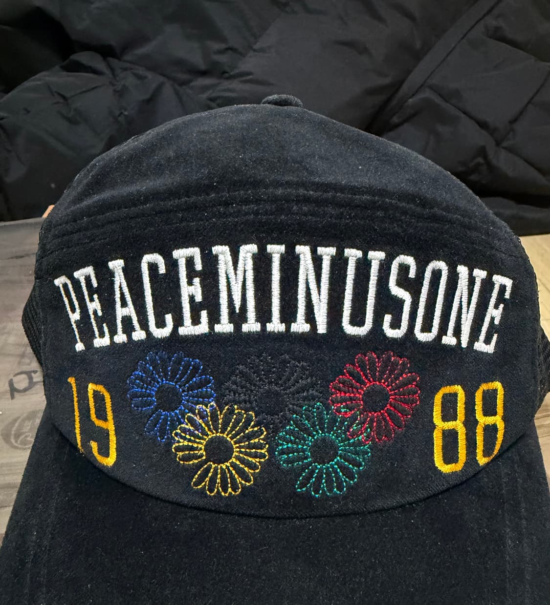 피스마이너스원 메쉬캡 블랙 상품이미지2