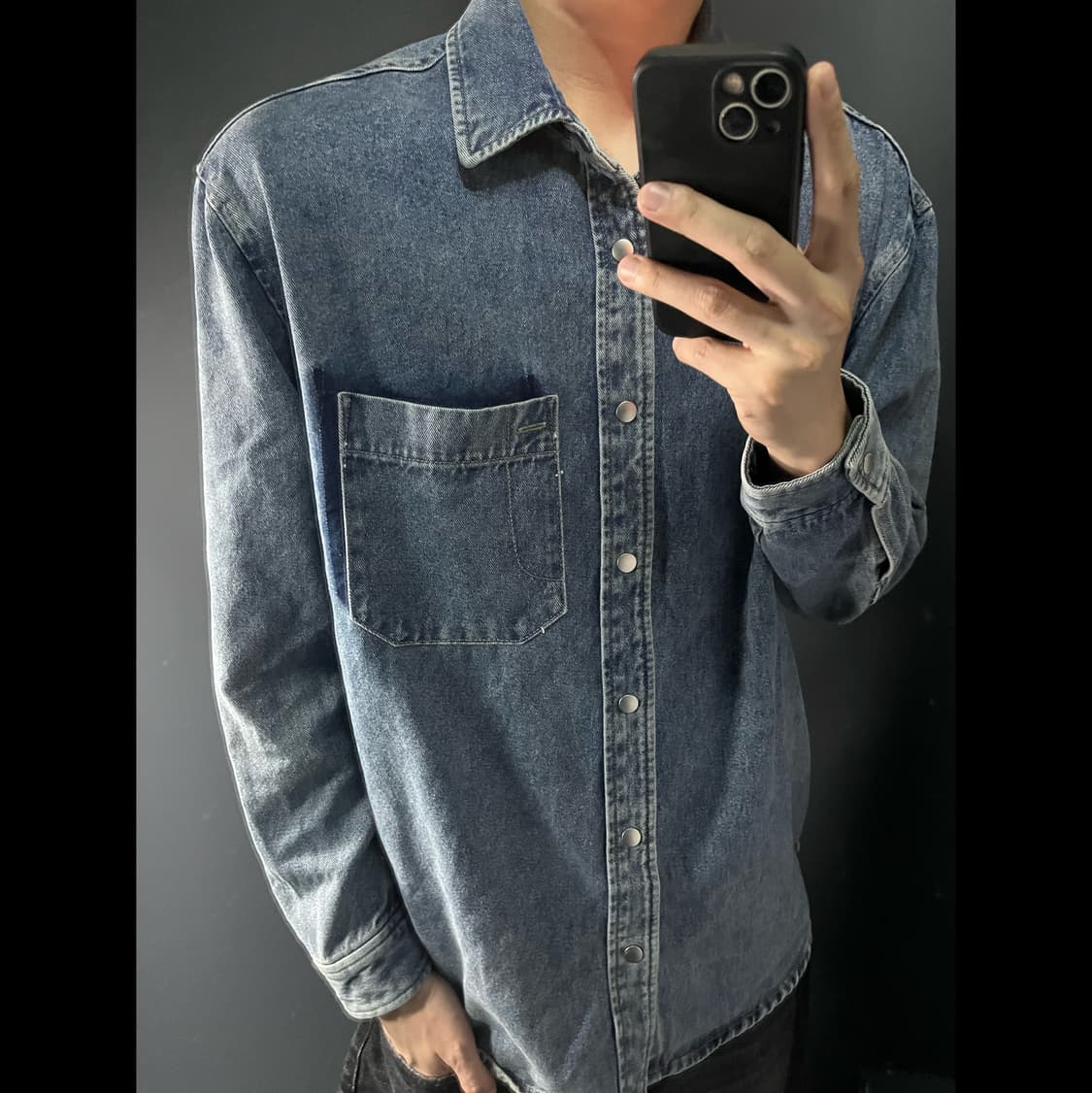 Mind Bridge 마인드브릿지 데님 셔츠 자켓 상품이미지1