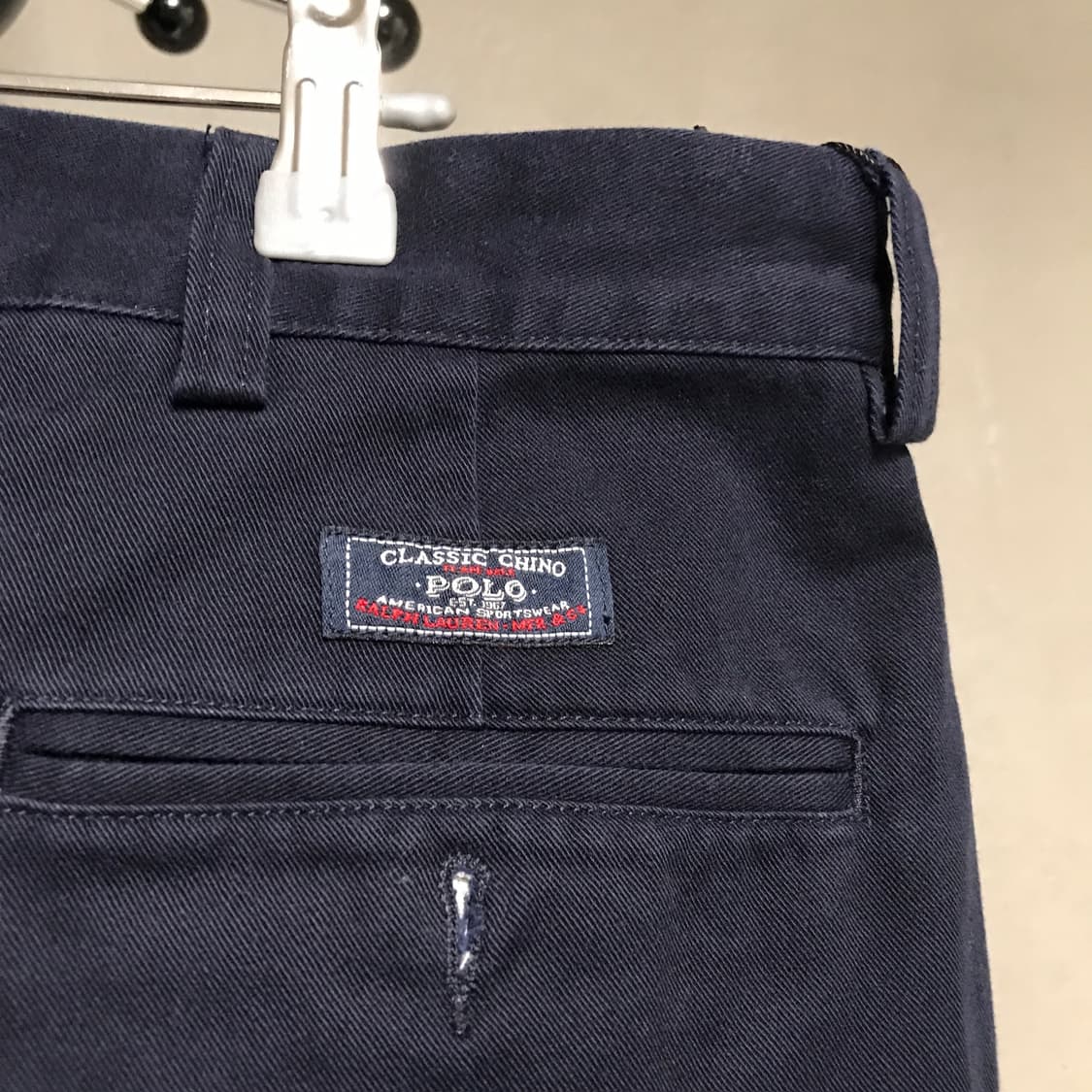 폴로 랄프로렌 네이비 치노 팬츠 36/36 상품이미지4