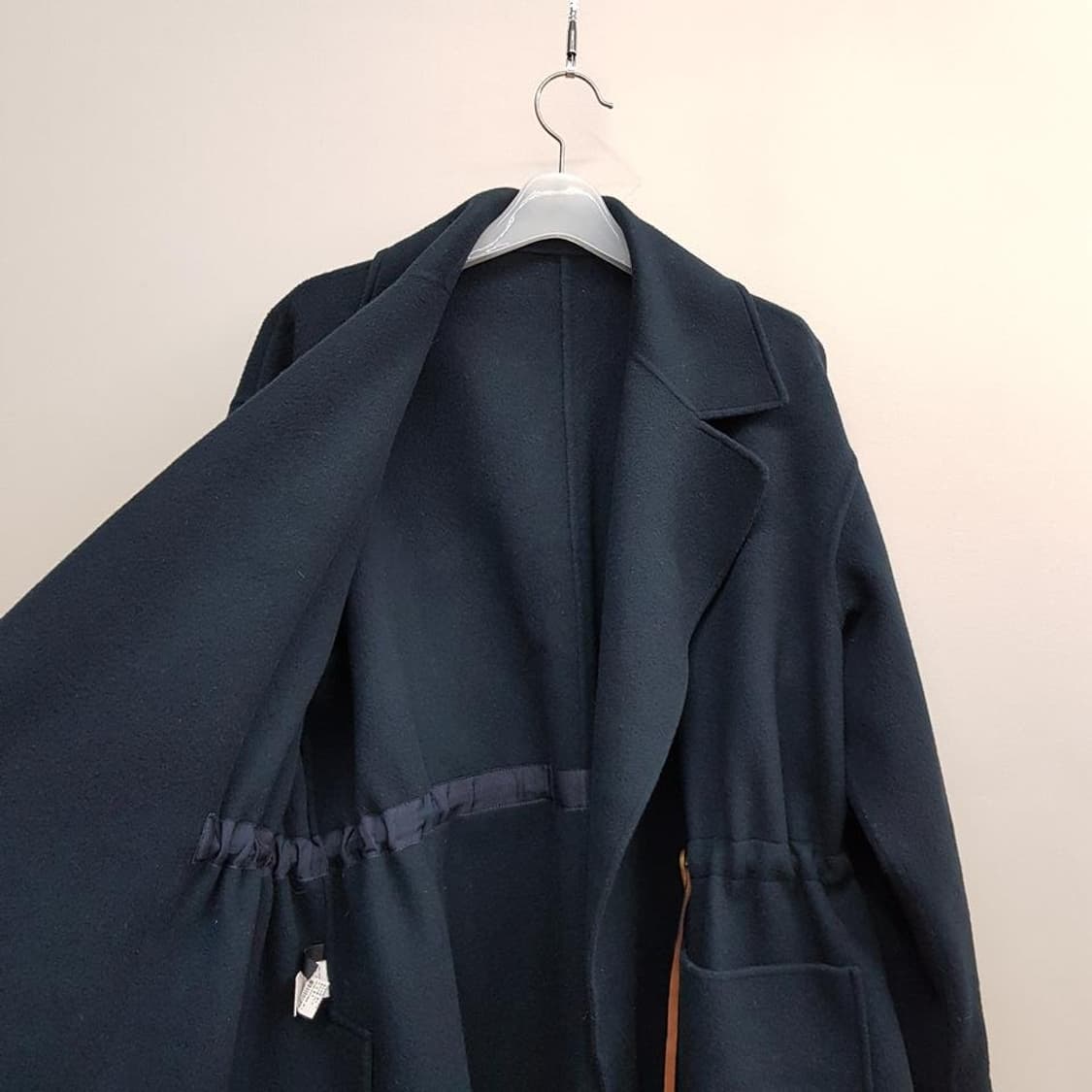한섬 시스템 2021 캐시미어 블렌드 스트링 울 코트 XS사이즈 상품이미지5