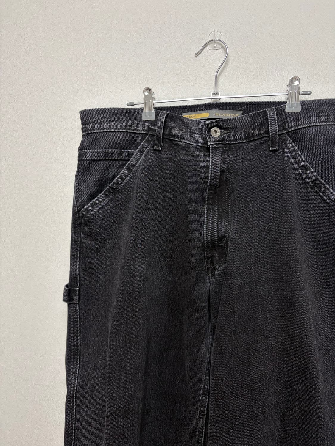 리바이스 실버탭 배기핏 흑청 상품이미지3