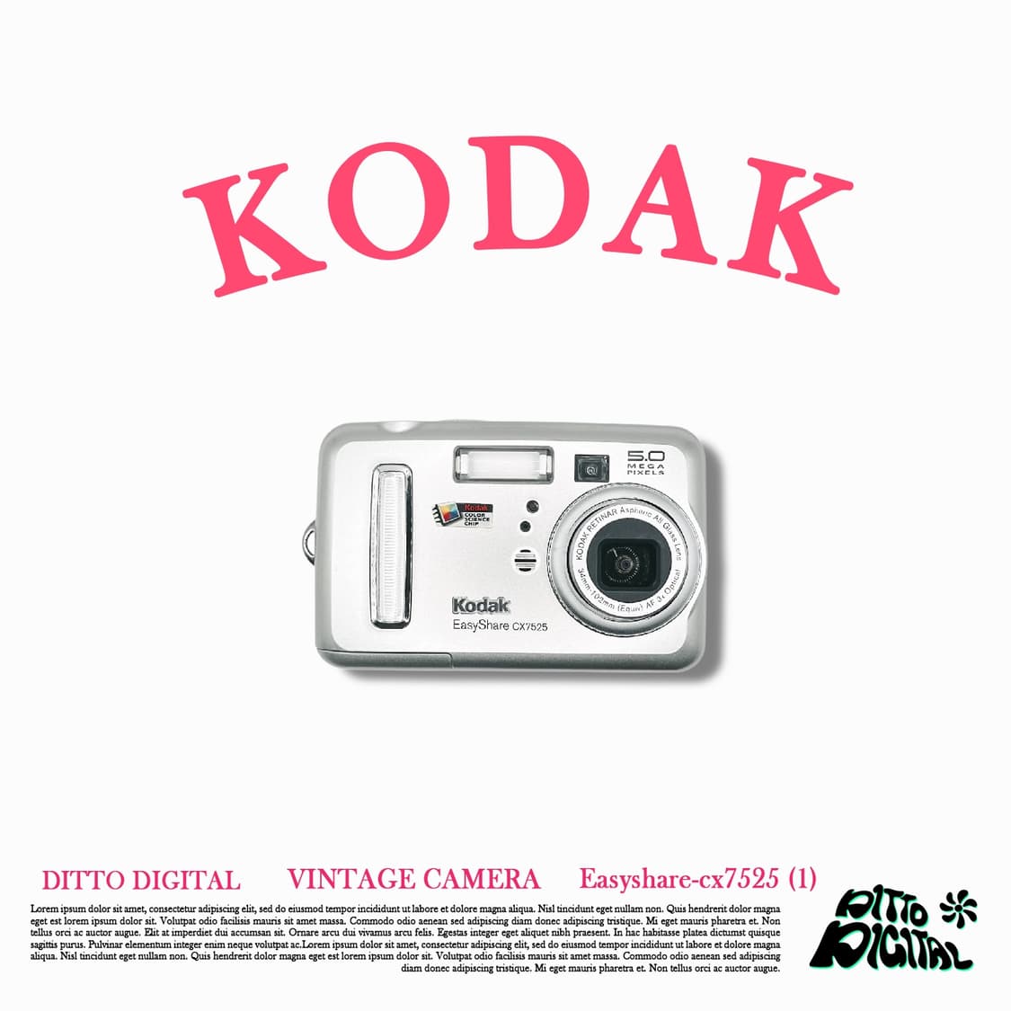 Kodak easyshare cx7252디카 상품이미지1