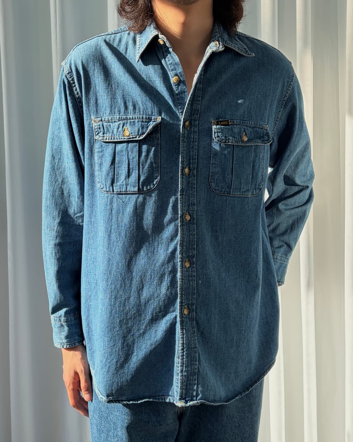 [M]Lee 리 데님 워크 셔츠 상품이미지3