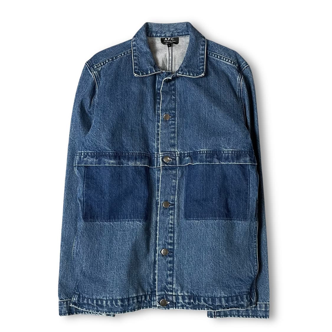 A.P.C. 아페쎄 중청 데님 자켓 L 상품이미지1