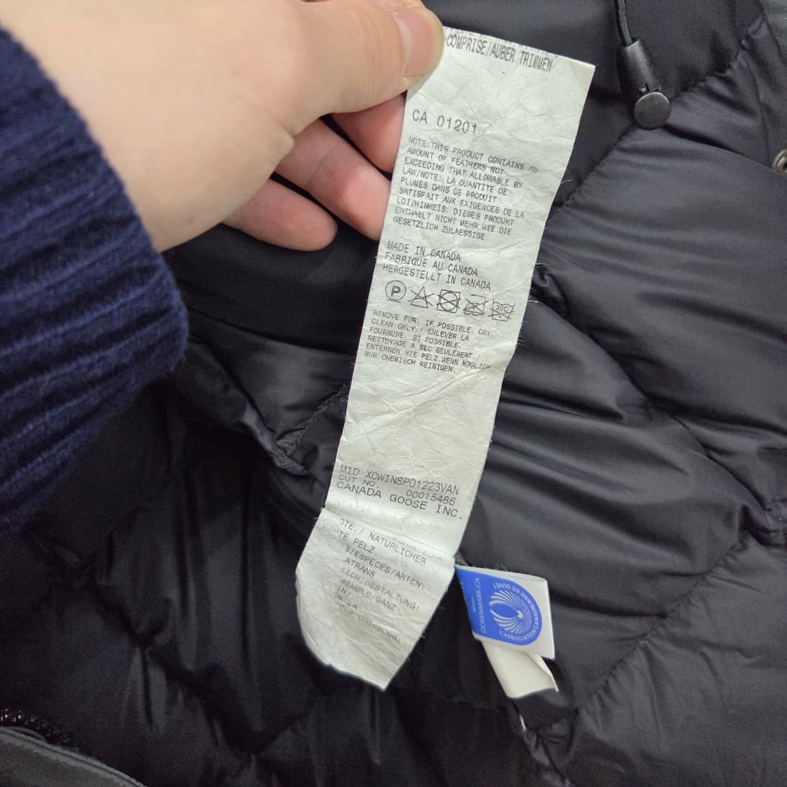 캐나다구스 여성 패딩 그레이 m 상품이미지10