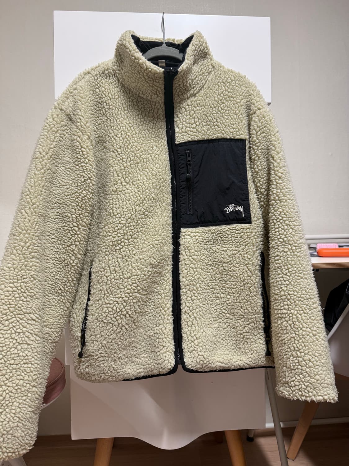 스투시 8볼 쉐르파 자켓 L 상품이미지1