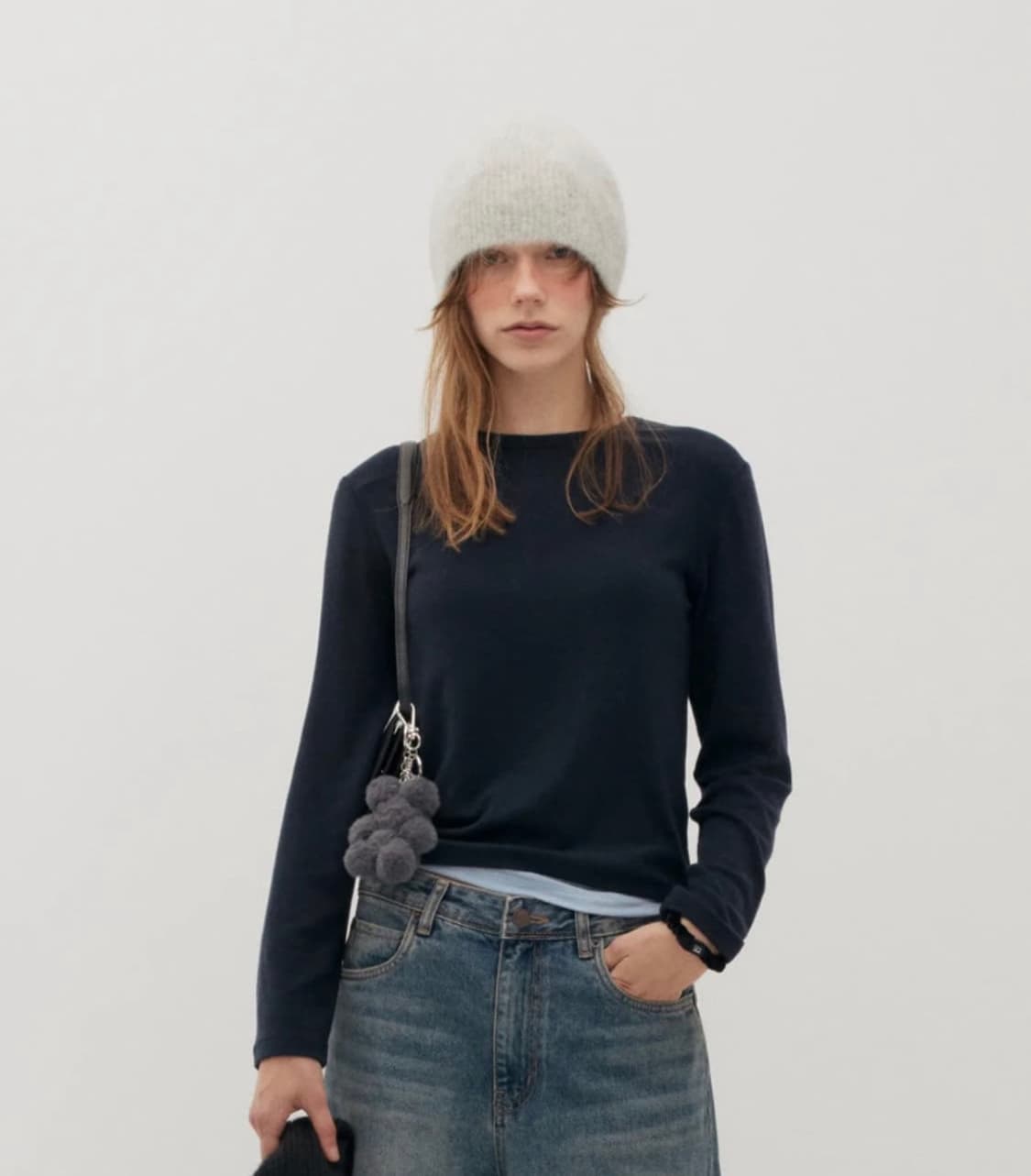 로우클래식 소프트 알파카 비니 SOFT ALPACA BEANIE 상품이미지2